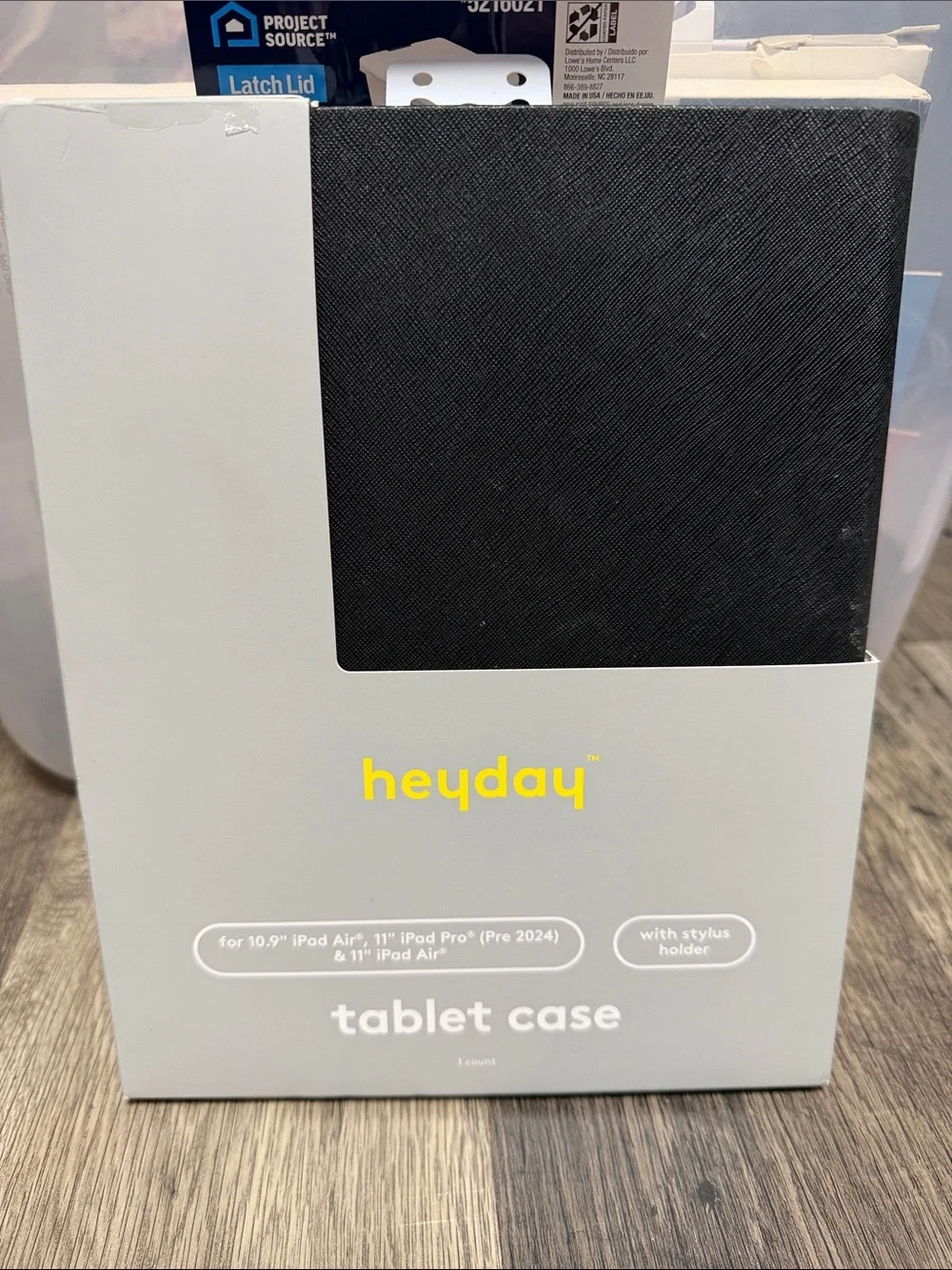 Black IPad Air 10.9” and 11” and IPad Pro 11”  Case with Stylus Loop